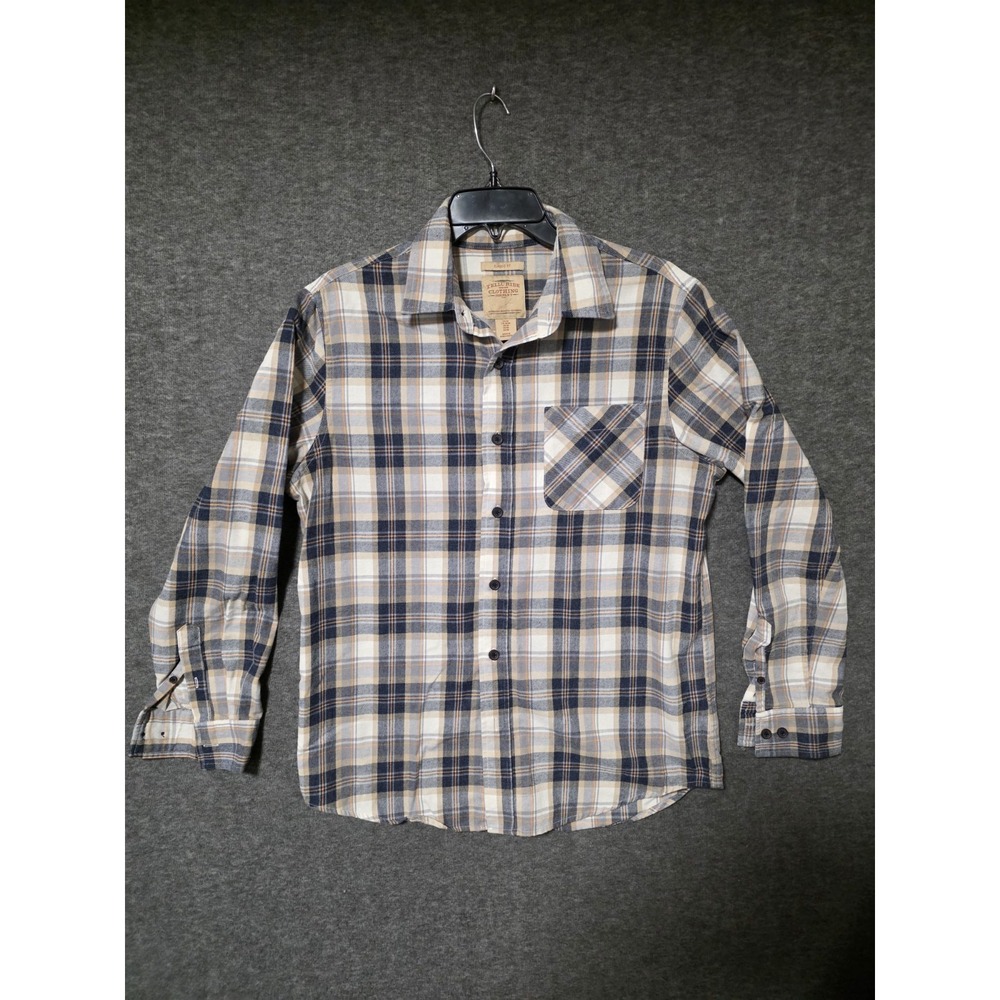 Telluride Clothing Company Men's Medium Flannel Long Sleeve Shirt Work Cowboy